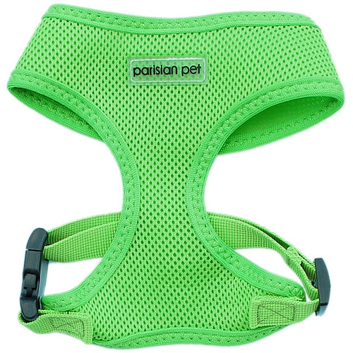 Parisian Pet Mesh Harness Neon Green