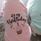 Parisian Pet 'Birthday Girl' Dog Shirt – Trendy and Breathable Party Outfit for Small Dogs & Cats, Pink