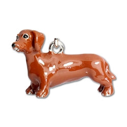 Dachshund Tan Dog Keychain