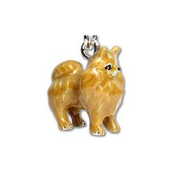 Pomeranian Dog Keychain