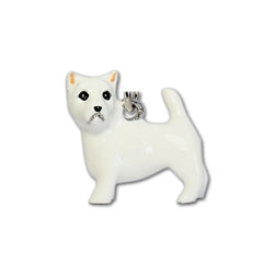 Westie Dog Keychain