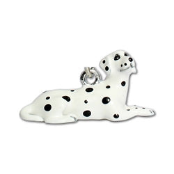 Dalmatian Dog Keychain