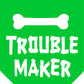 Trouble Maker Dog Bandana