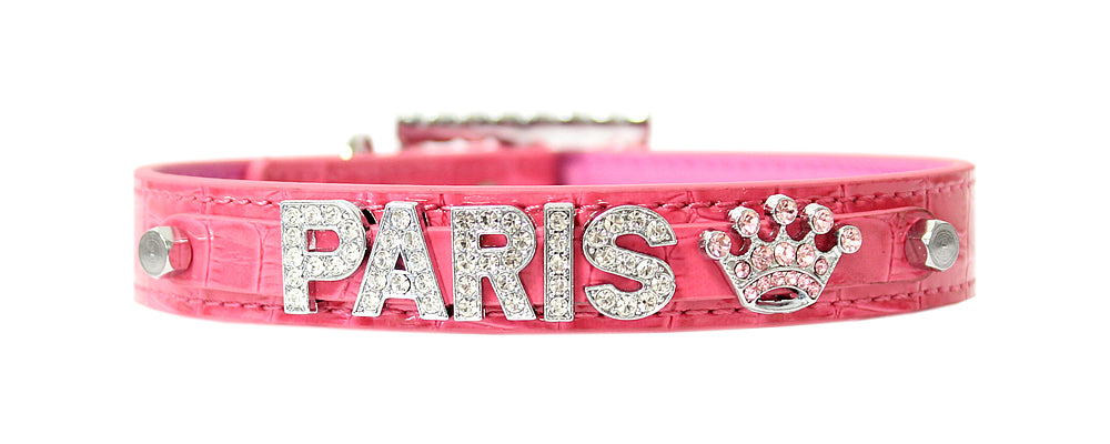 Parisian Pet 'Customized Name for Personalized Collars' for Dogs & Cats – Unique Custom Collar with Name Engraving, Durable Design