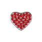 Slide Heart Charm 5/pk