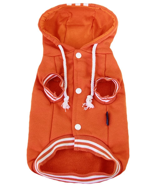 Dobaz 'Classic Sweater' for Dogs & Cats, Cozy and Comfortable Pet Sweater, Perfect for Cold Weather, Fashionable and Trendy Orange Dog Apparel