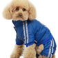 Dobaz 'Bomber Dog Jumpsuit' for Dogs & Cats - Warm and Stylish Cold Weather Pet Apparel, Trendy Winter Outfit for Small Breeds, Cozy Blue Bomber Design