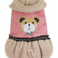 Bear Dog Dress Pink