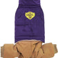 Corduroy Dog Pants Purple