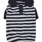 Striped Dog Polo Navy-Gray