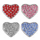 Slide Heart Charm 5/pk