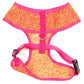 Parisian Pet 'Sport Net Harness' for Dogs & Cats – Comfortable & Adjustable Pet Apparel, Pink Yellow