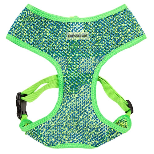 Sport Net Dog Harness Green Blue