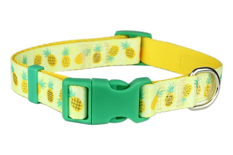 Pineapples Dog Collar