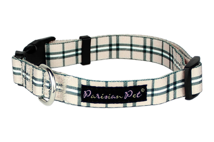 Scottish Plaid Collar, Khaki