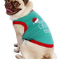 Parisian Pet 'Santa's Little Helper' Dog & Cat Shirt - Christmas Pet Apparel, Green