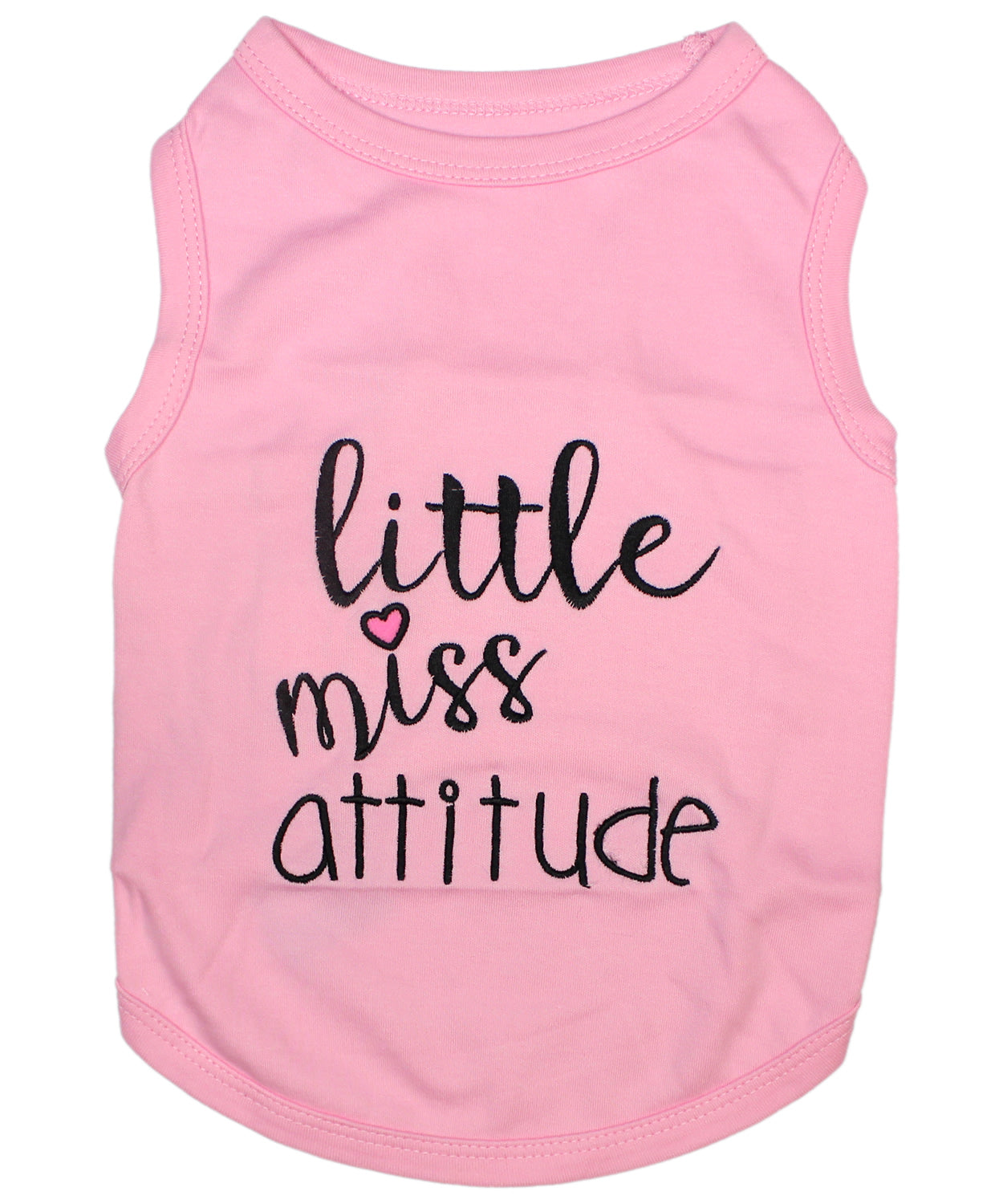 Parisian Pet 'Little Miss Attitude' Pet Shirt - Cute Dog & Cat Shirt, Pink