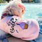 Parisian Pet 'Birthday Girl' Dog Shirt – Trendy and Breathable Party Outfit for Small Dogs & Cats, Pink