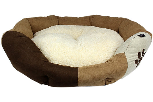 Caramel Micro-Fiber Dog Bed