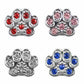 Parisian Pet 'Slide Paw Charm 5 pk' for Dogs & Cats – Fun & Customizable Pet Accessory, Various Colors