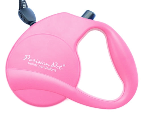 Retractable Dog Leash [M] Pink