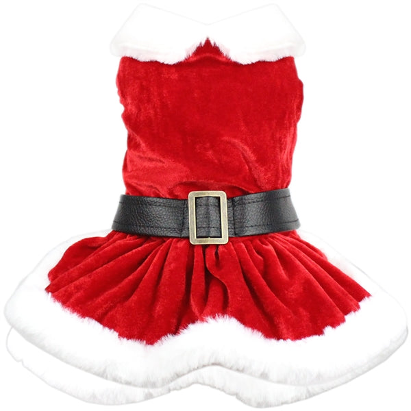 Mrs. Claus Christmas Dog Dress