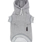 Parisian Pet 'Blessed Hoodie' in Gray - Trendy Pet Hoodie for Dogs & Cats, Perfect for Fall & Winter