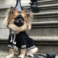 Parisian Pet 'Bestie Hoodie' in Black - Trendy Pet Hoodie for Dogs & Cats, Perfect for Fall & Winter-Valentine's Day