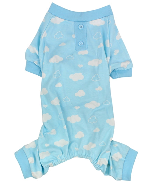 Blue Cloud Dog Pajama