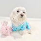 Parisian Pet 'Blue Cloud' Pajama for Dogs & Cats, Comfortable Pet Pajama Set, Cozy Dog Pajamas, Blue