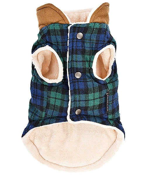 Parisian Pet 'Scottish Jacket' for Dogs & Cats, Designer Pet Jacket, Holiday & Christmas Wear-Saint Patrick's Day