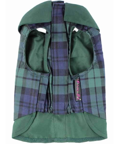 Scottish Taffeta Tuxedo, Green/Blue Plaid