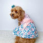 Parisian Pet 'Cherry Blossoms Dress' Dog & Cat Shirt – Designer Pink Floral Dress, Perfect for Summer – Pink-Valentine's Day