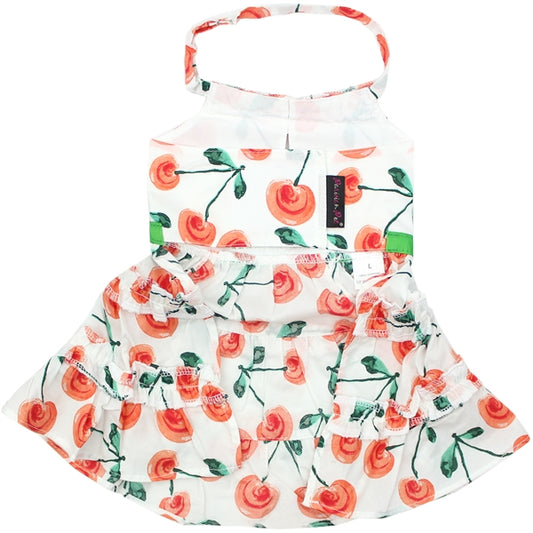 Red Poppies Boho Dress