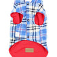 Parisian Pet 'Plaid Reversible Jacket' for Dogs & Cats, Stylish Pet Outerwear, Warm Winter Dog Jacket,-Valentine's Day