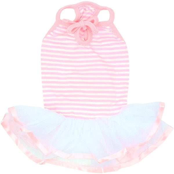 Ballerina Dog Dress Pink